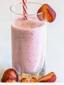 Çilekli Milkshake